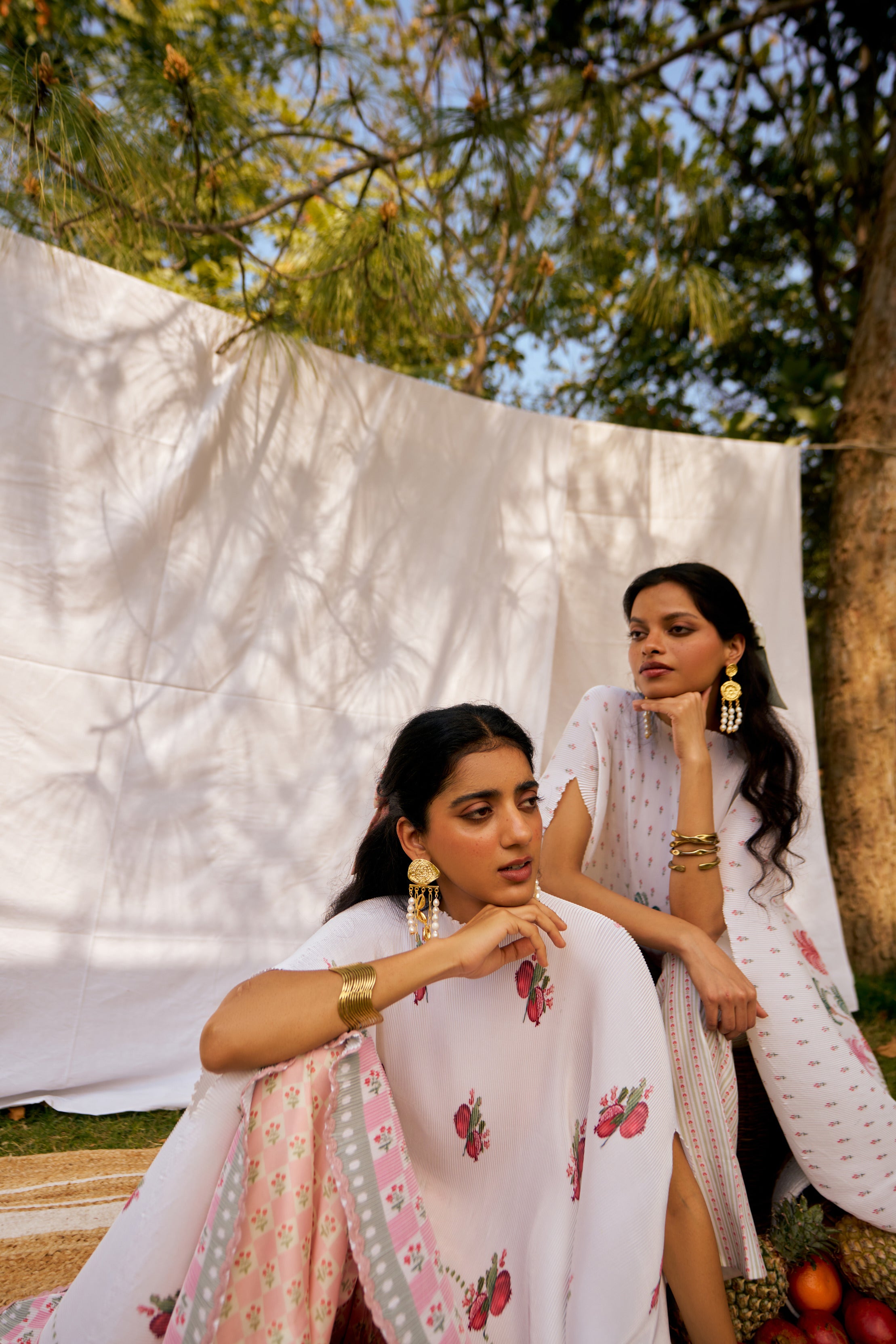 Rouge Pomme  Kimono cape  and Trouser co-ord set