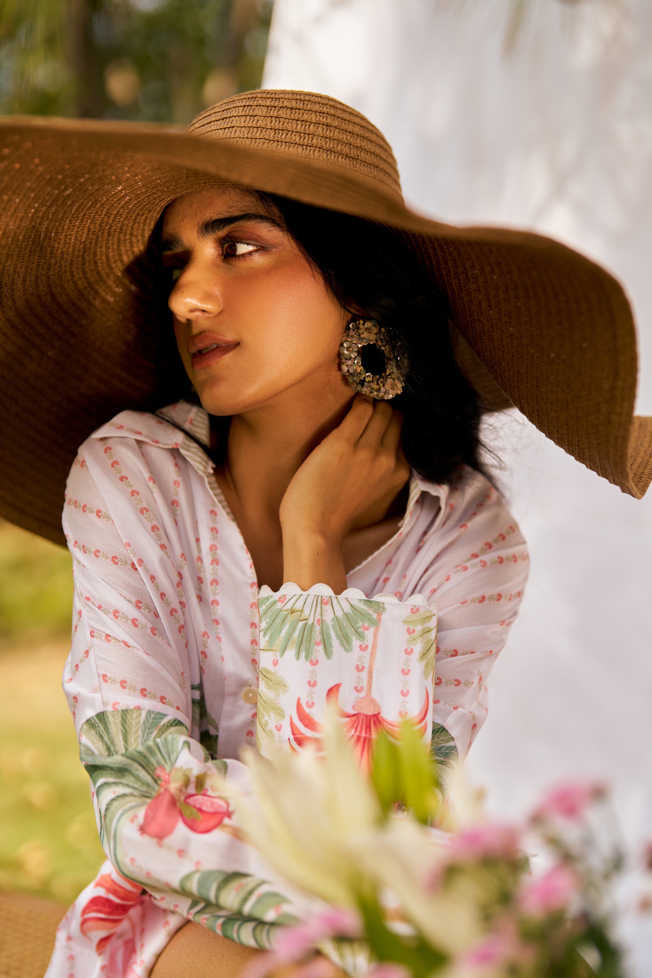 Plume & Palms  Co-ord Set