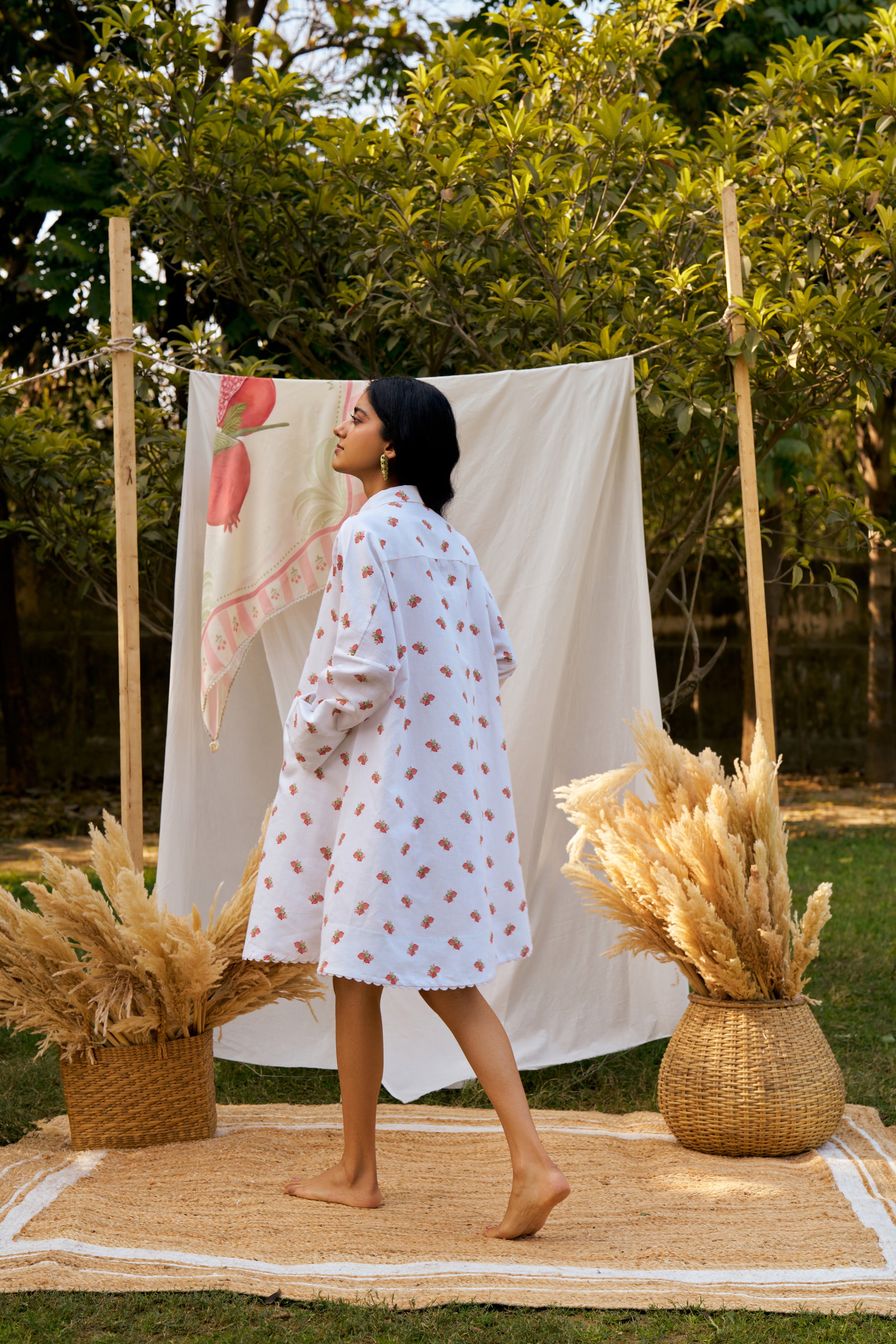 Pomme Sauvage - Vanille Shirt Dress