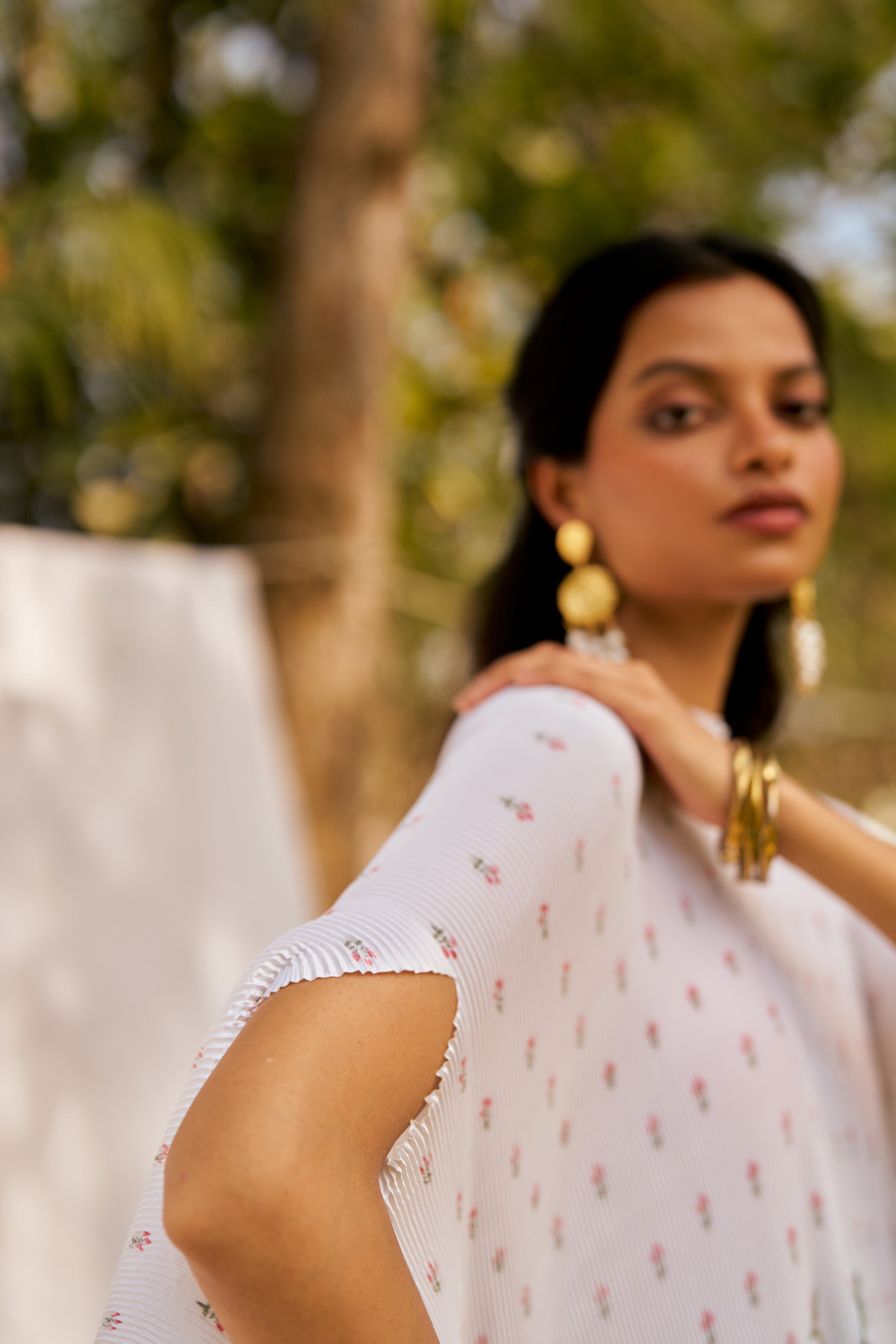 Pomme Sauvage Vanille Kimono Cape and Trouser co-ord set