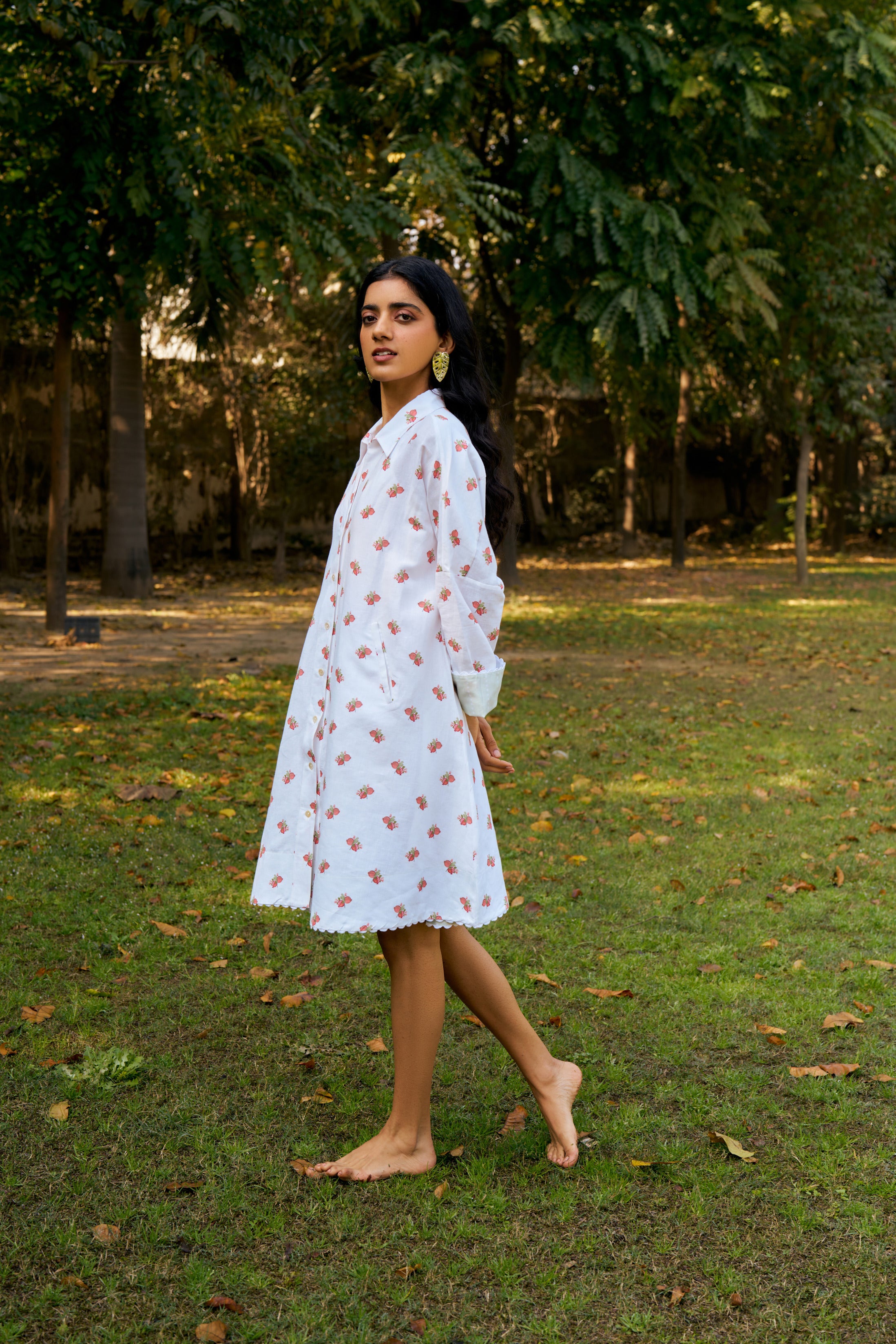Pomme Sauvage - Vanille Shirt Dress
