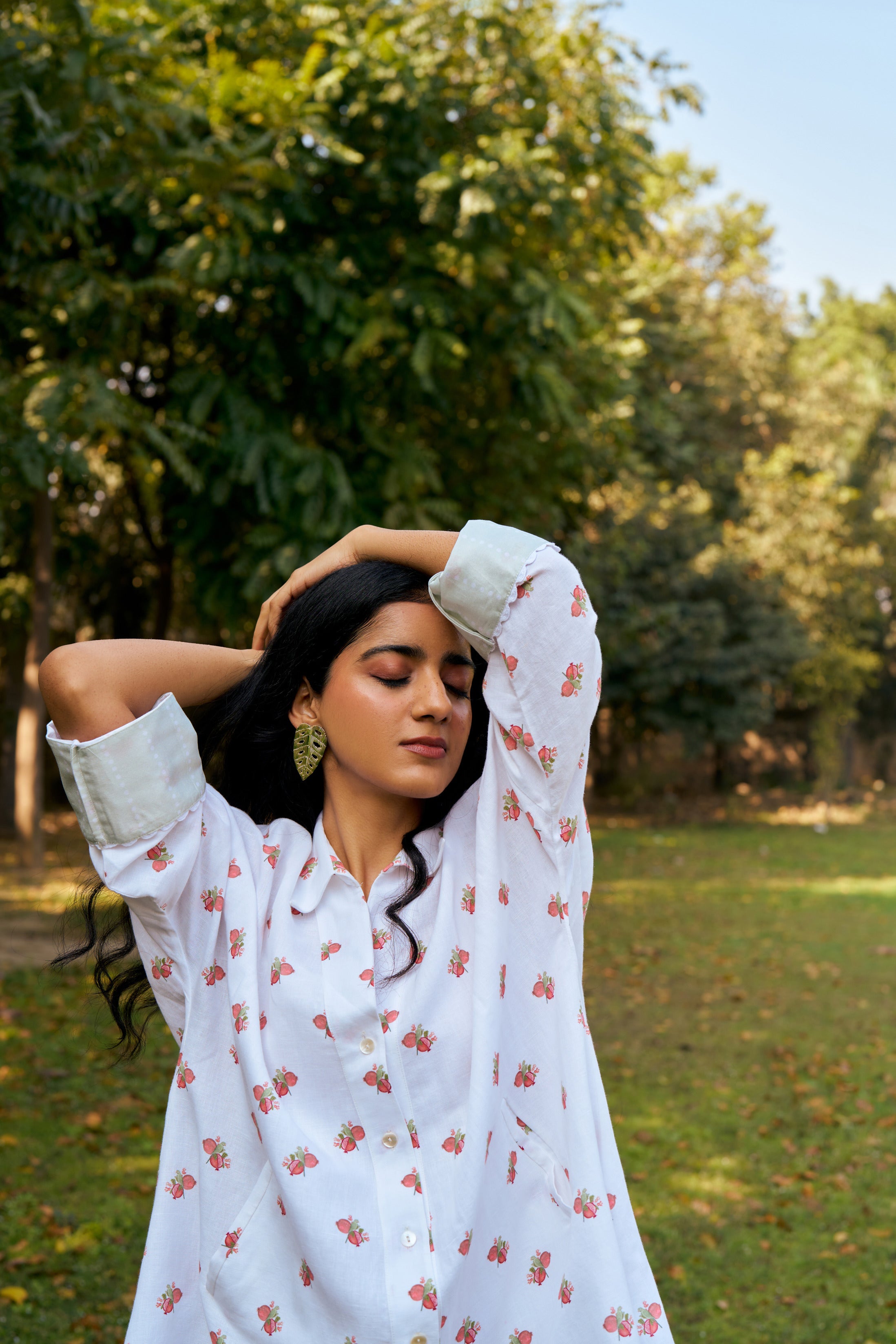 Pomme Sauvage - Vanille Shirt Dress