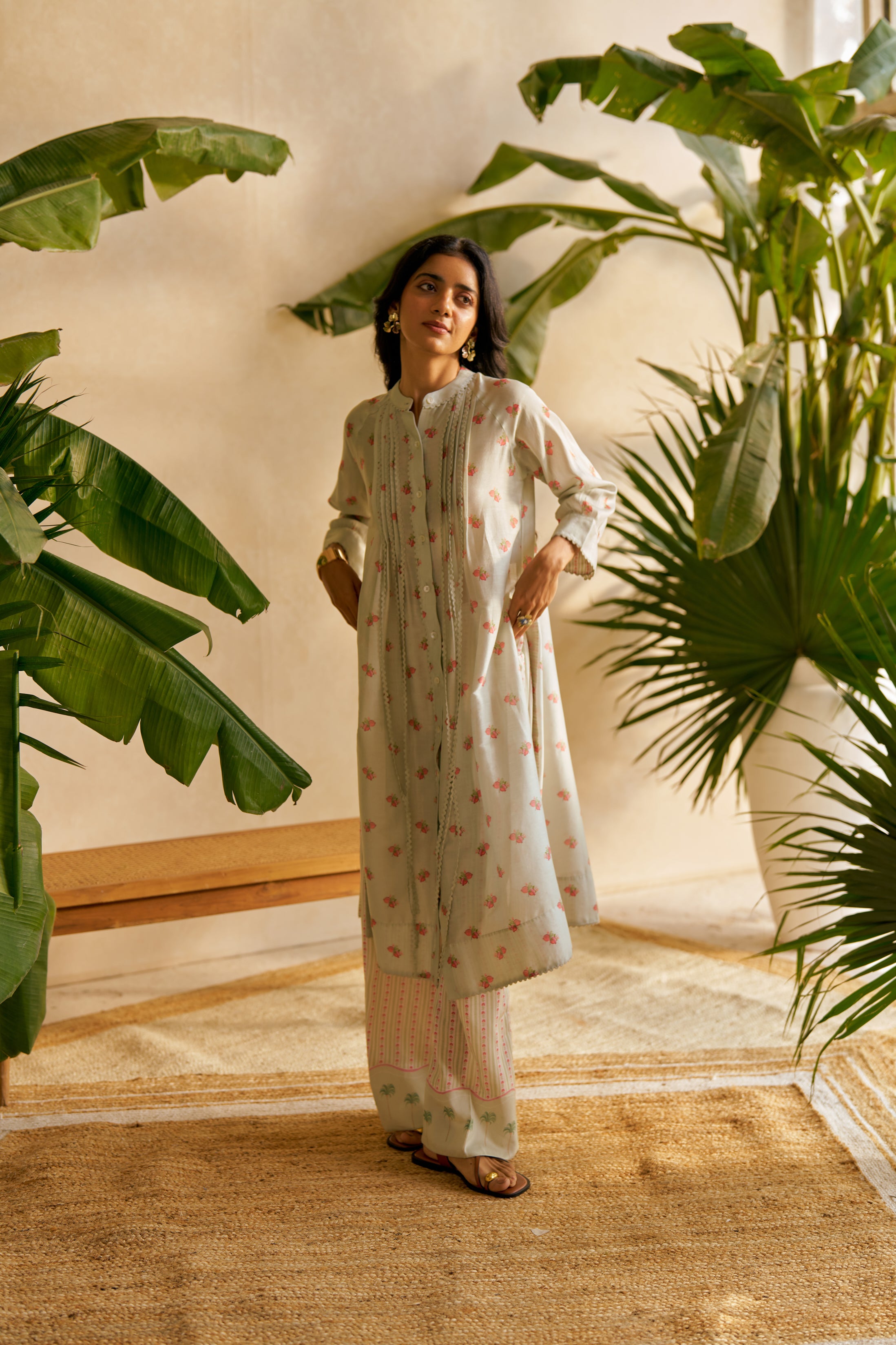 Pomme Sauvage - Sage Co-ord Set