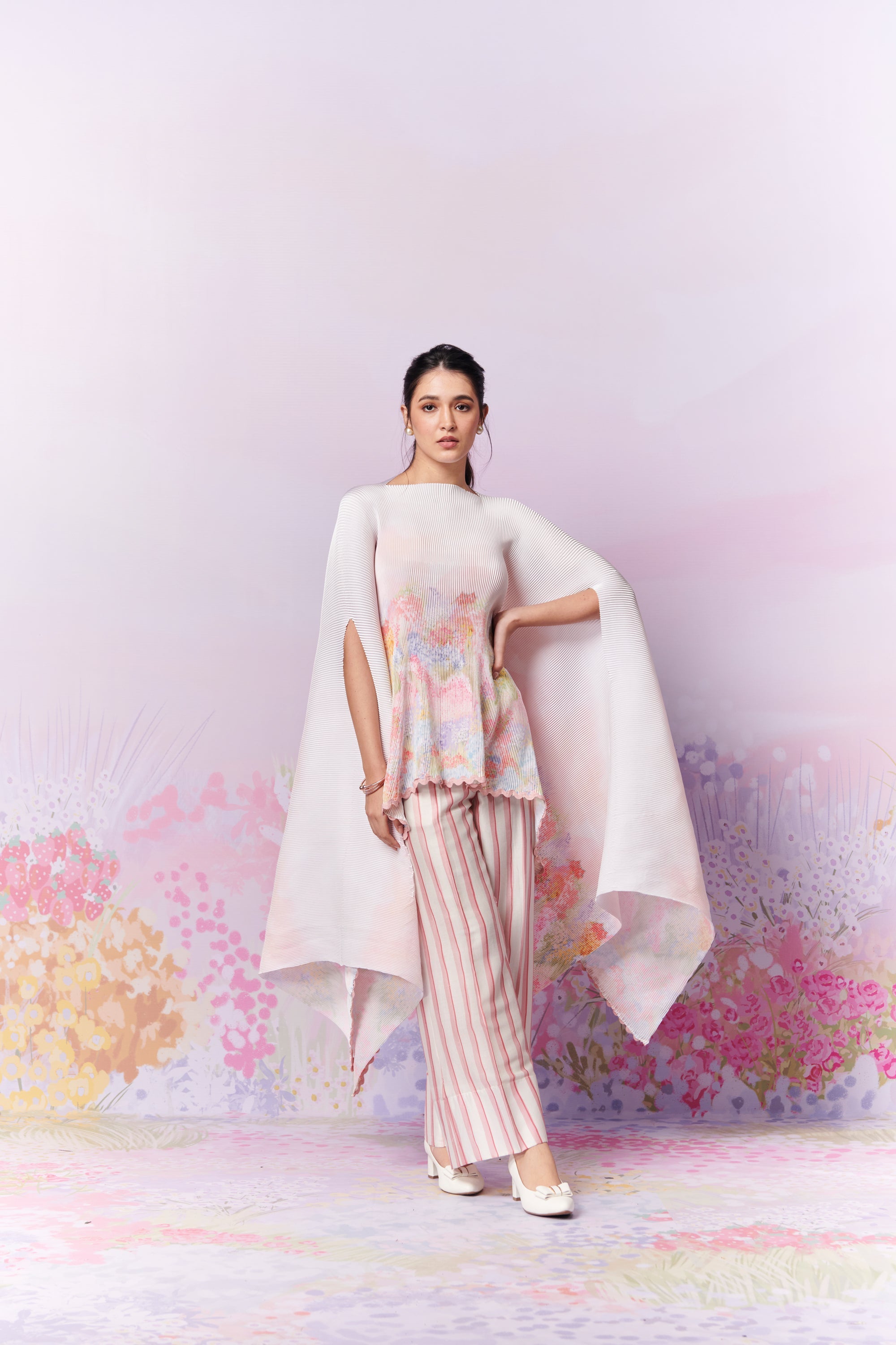 Meadow Cape and Trousers co-ord set