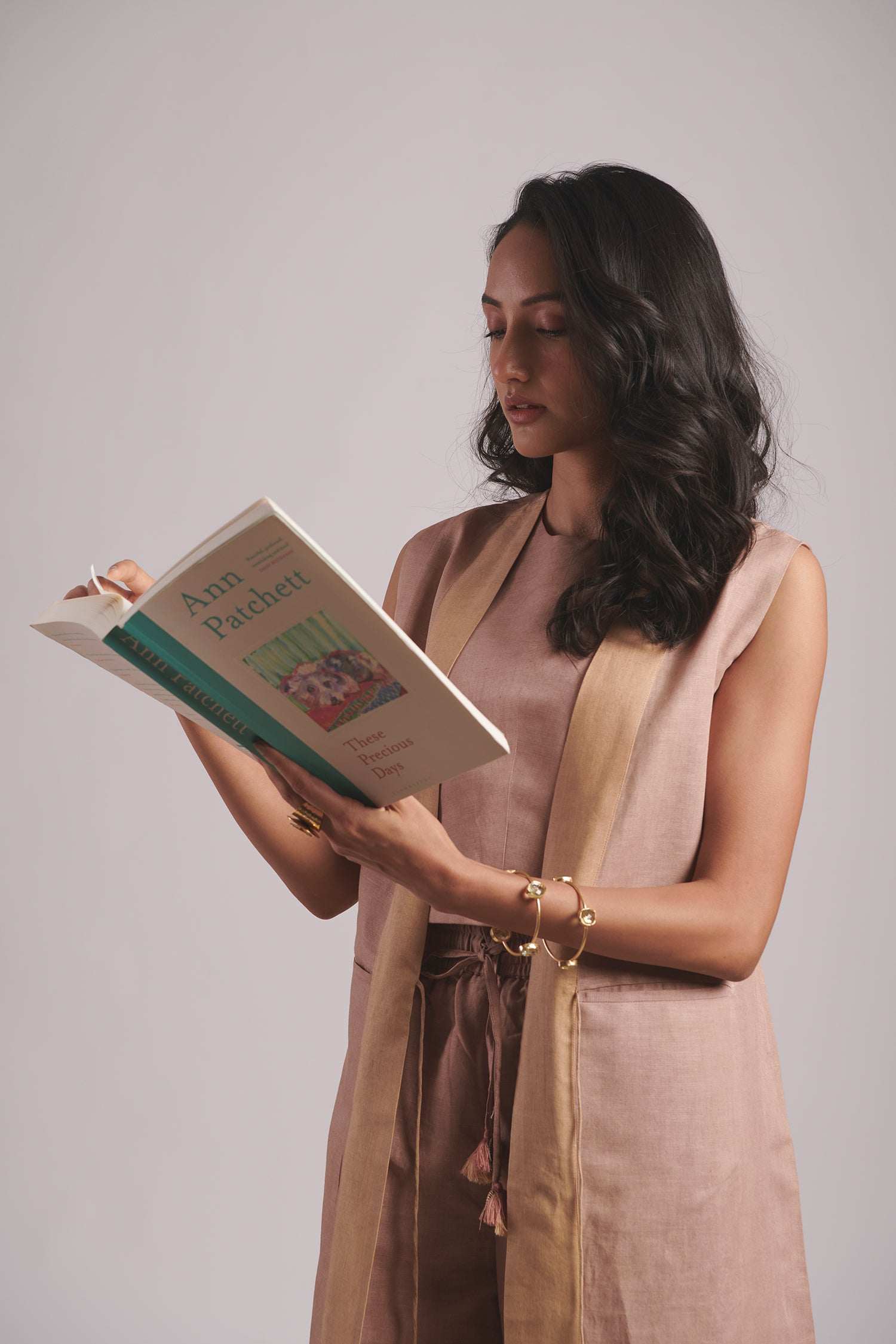 Rooh Co-ord Set (Vintage Rose)