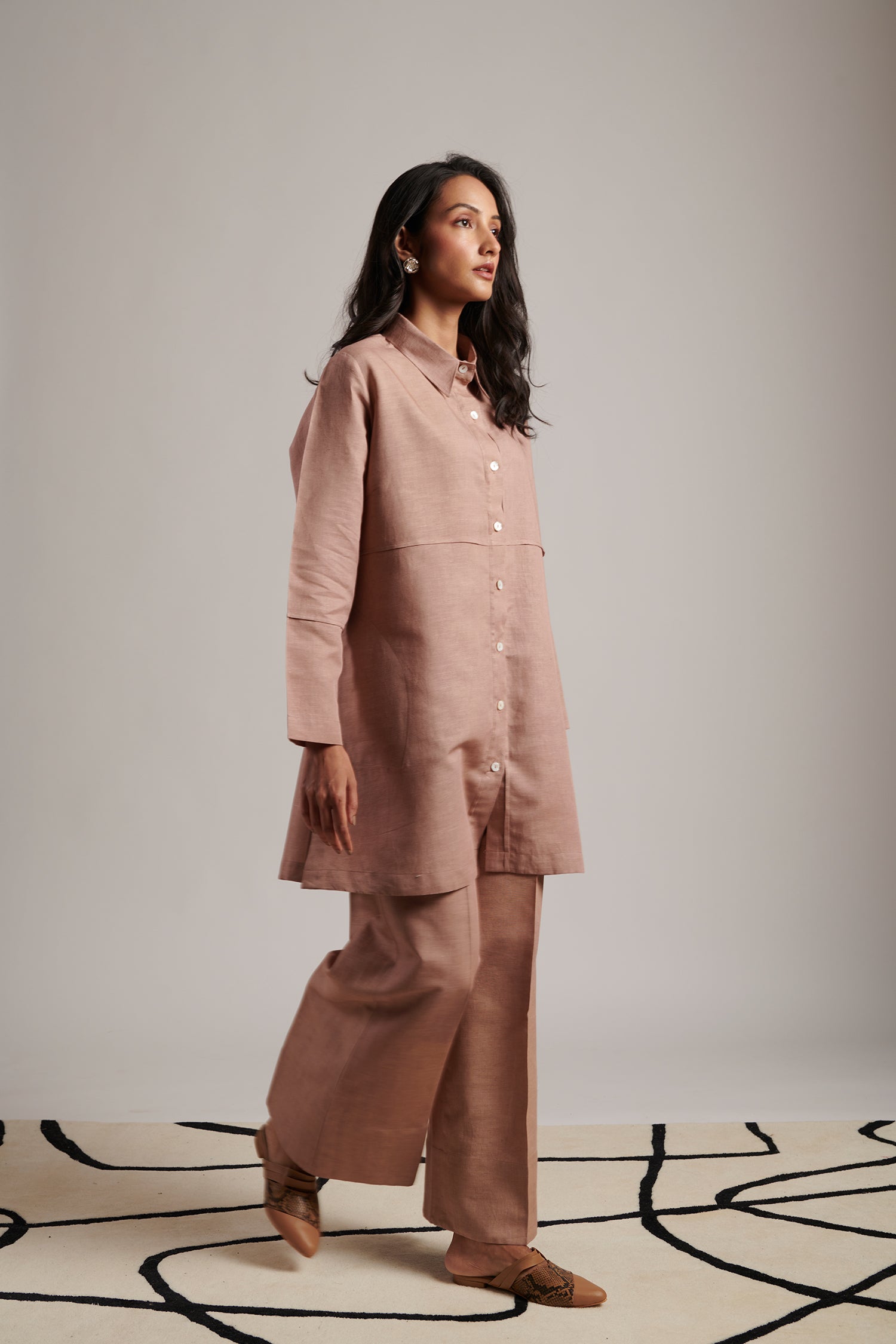 Desire Co-ord Set (Vintage Rose)