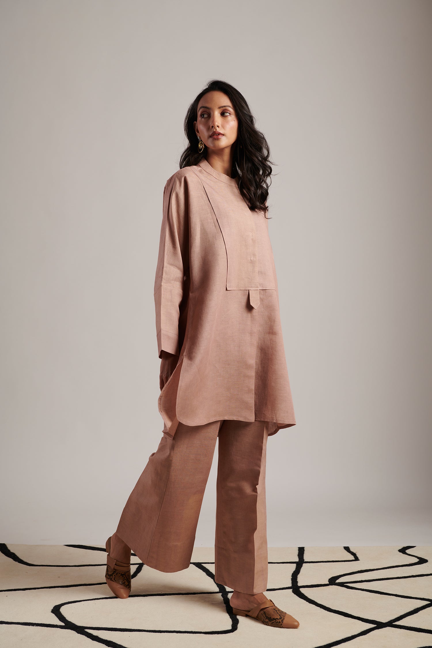 Nirvana Co-ord Set (Vintage Rose)