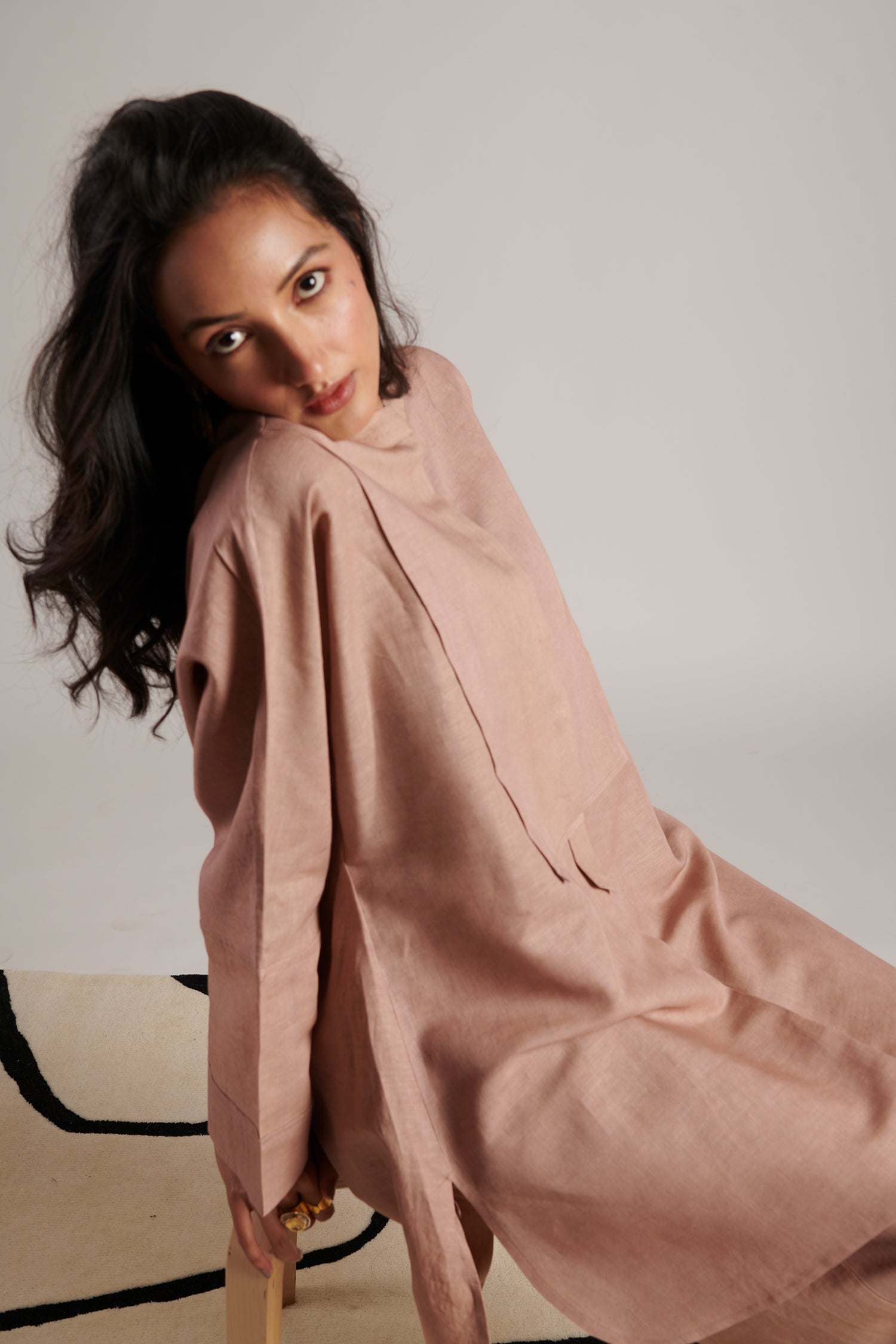 Nirvana Co-ord Set (Vintage Rose)