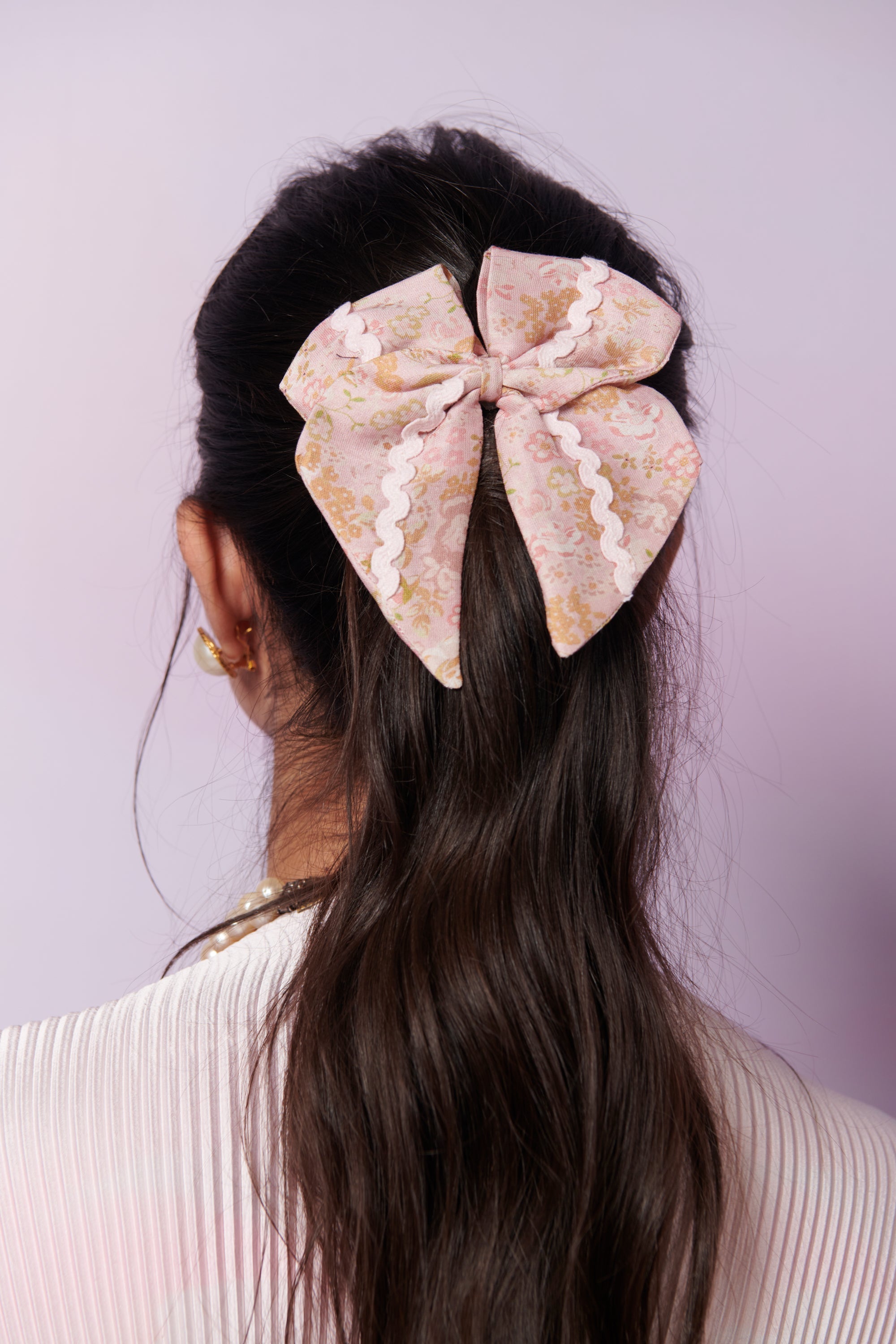Petite Blooms Bow ( Small )