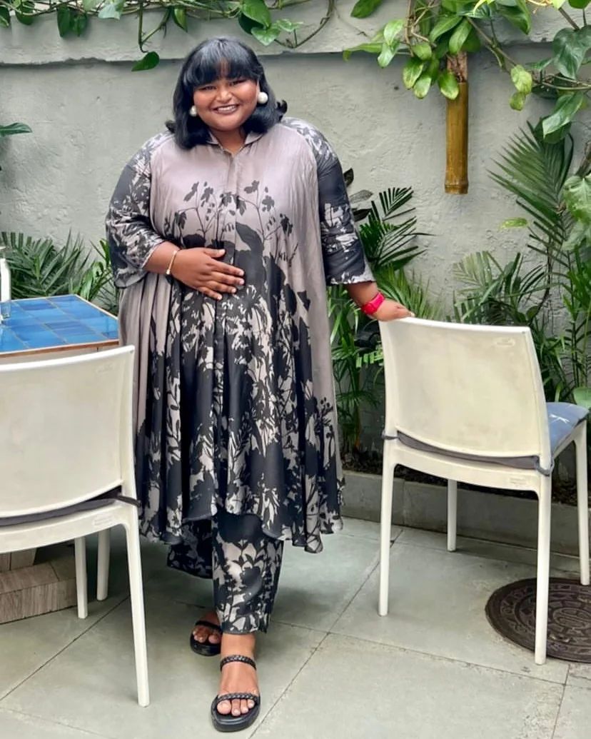 FOLIAGE FOREVER TOP & TROUSER CO-ORDS SET