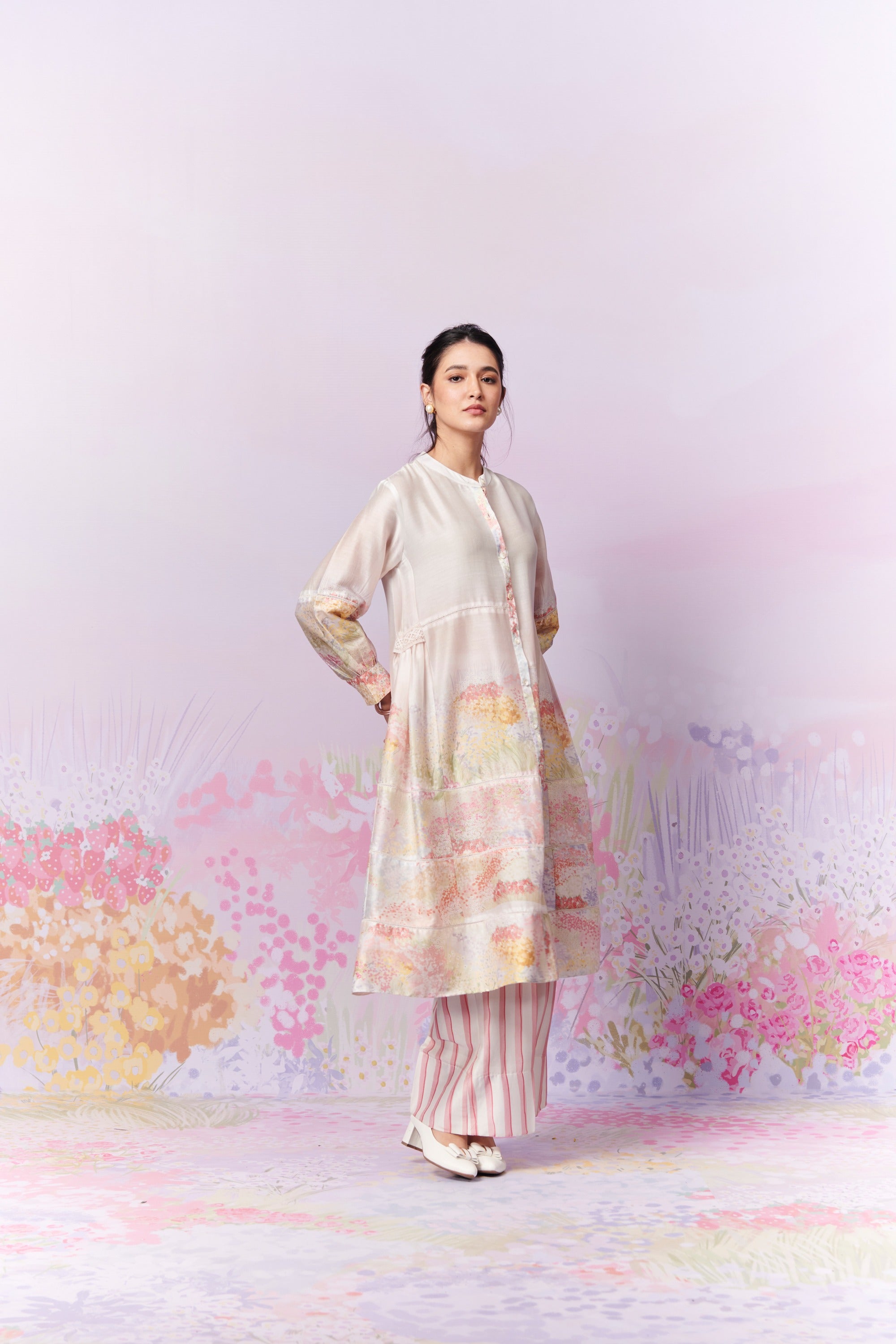 Meadow Kurta and Trousers co-ord set