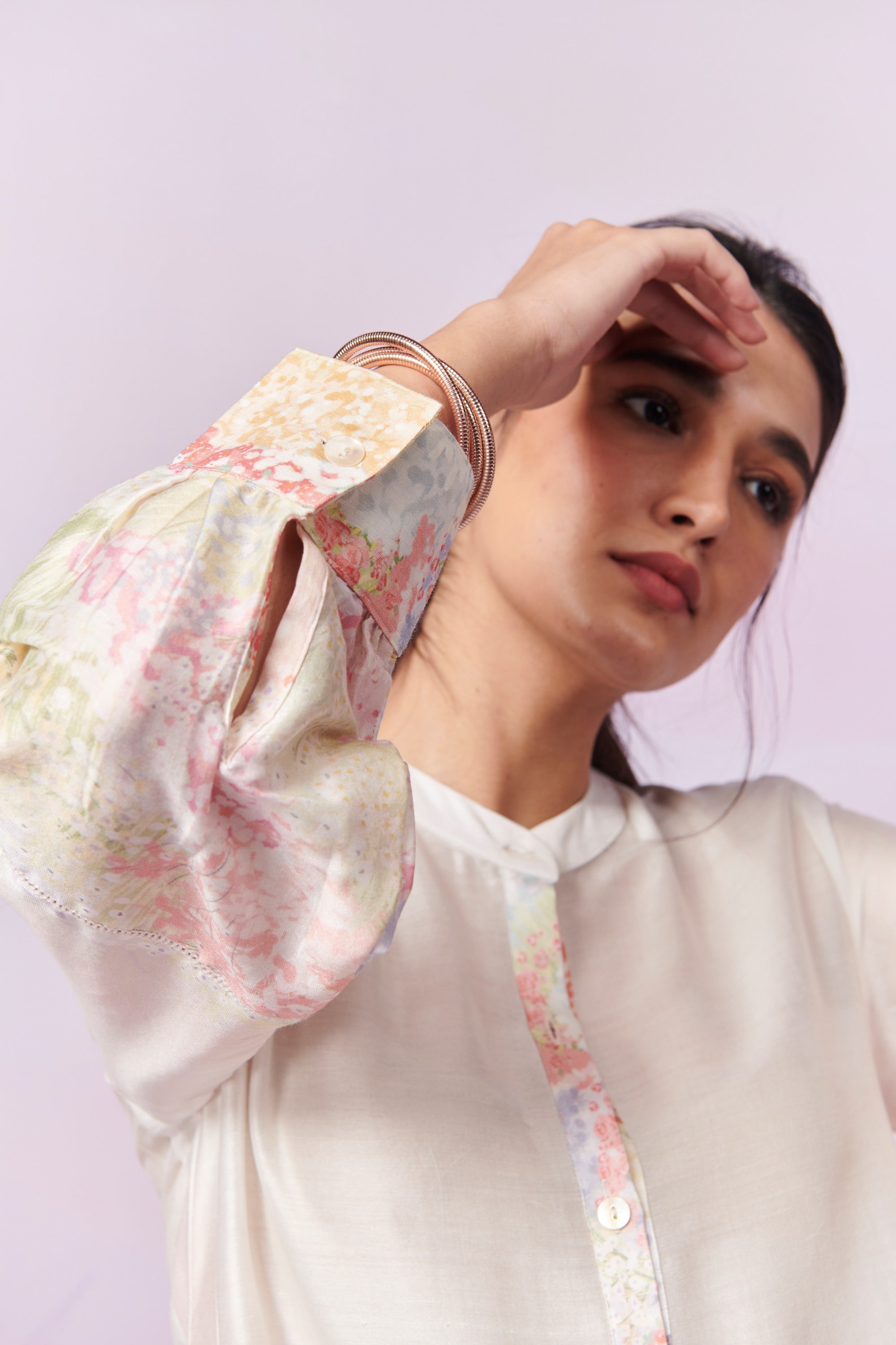 Meadow Kurta and Trousers co-ord set with Scarf