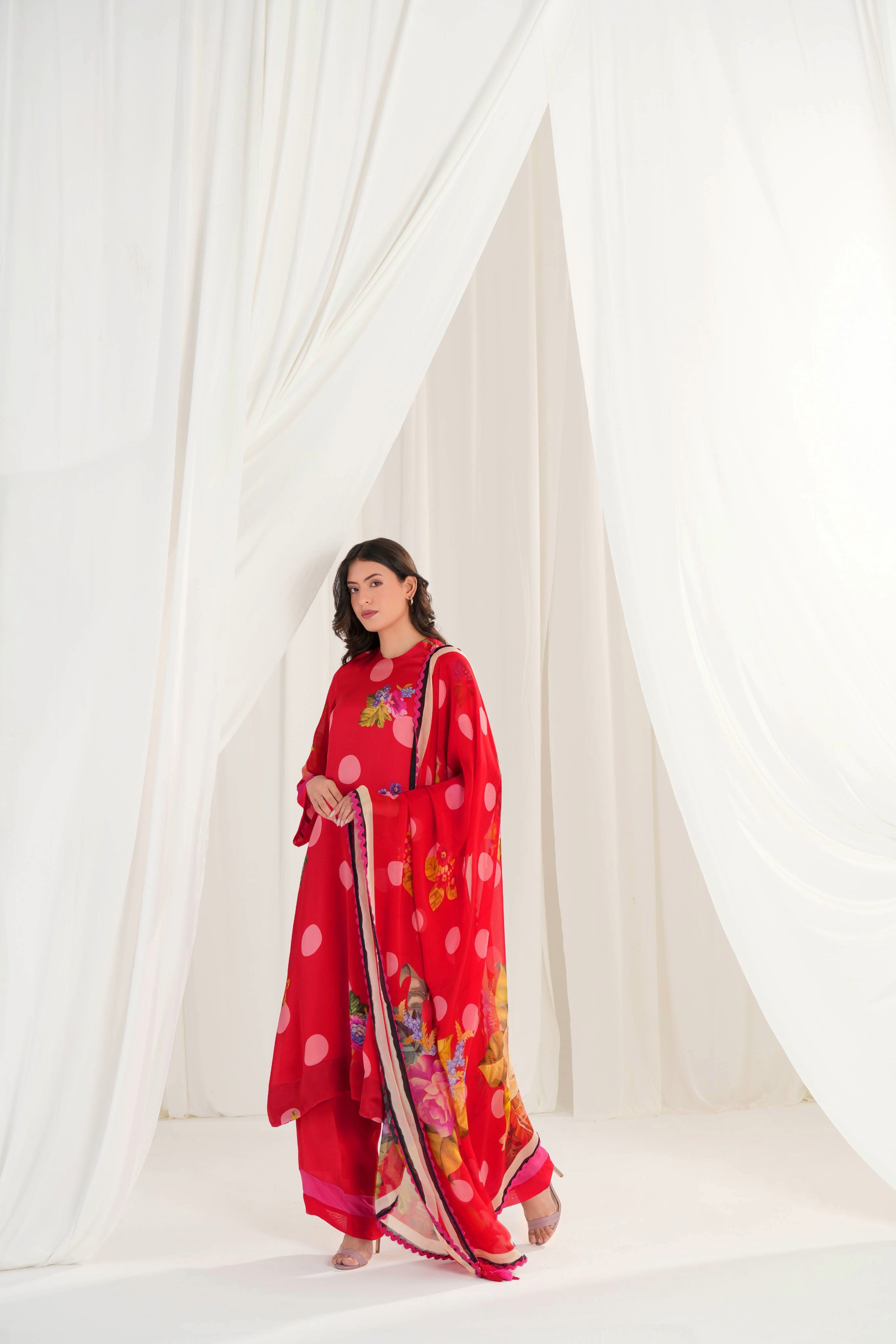 Rangrez kurta and trouser co-ord set
