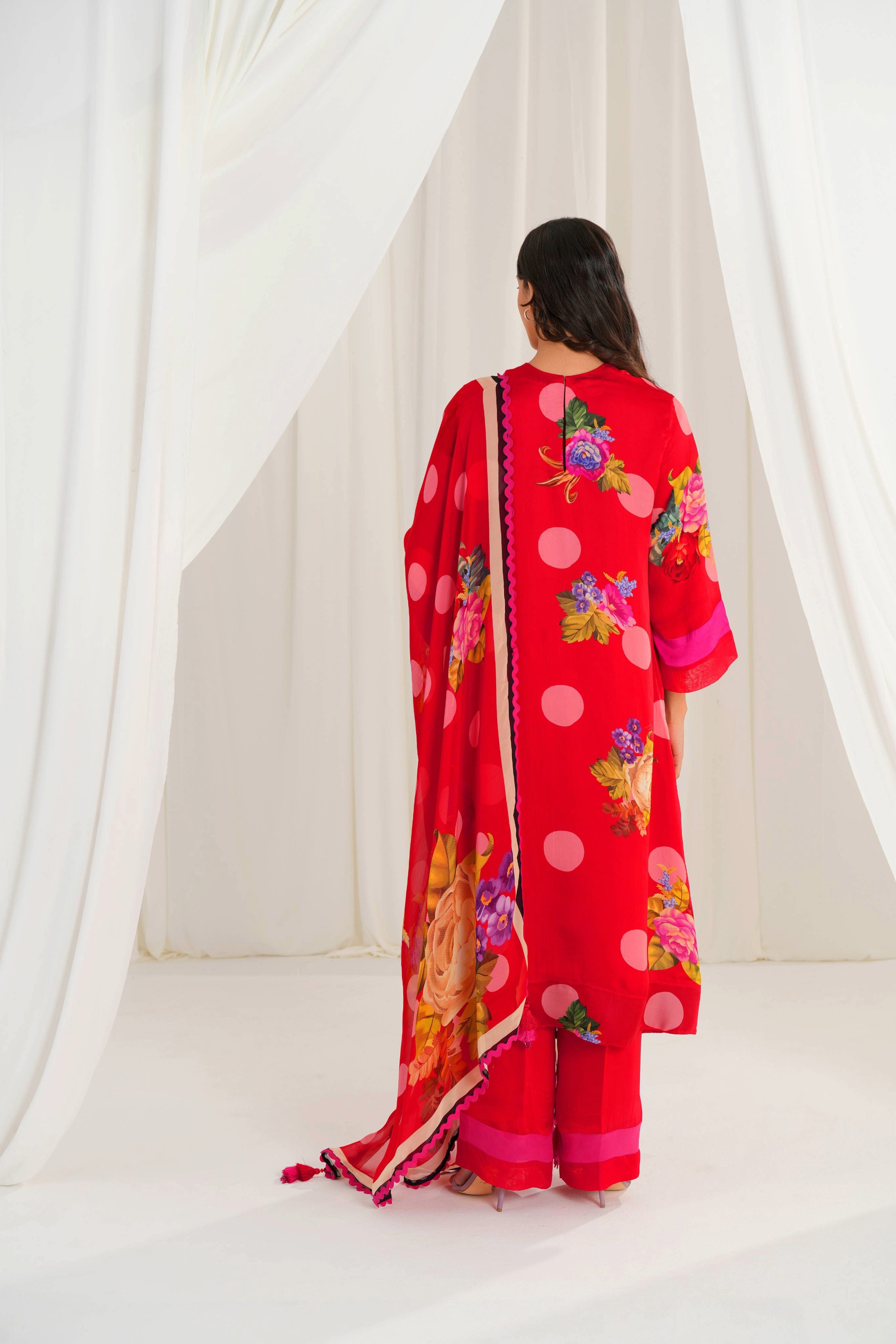 Rangrez kurta and trouser co-ord set