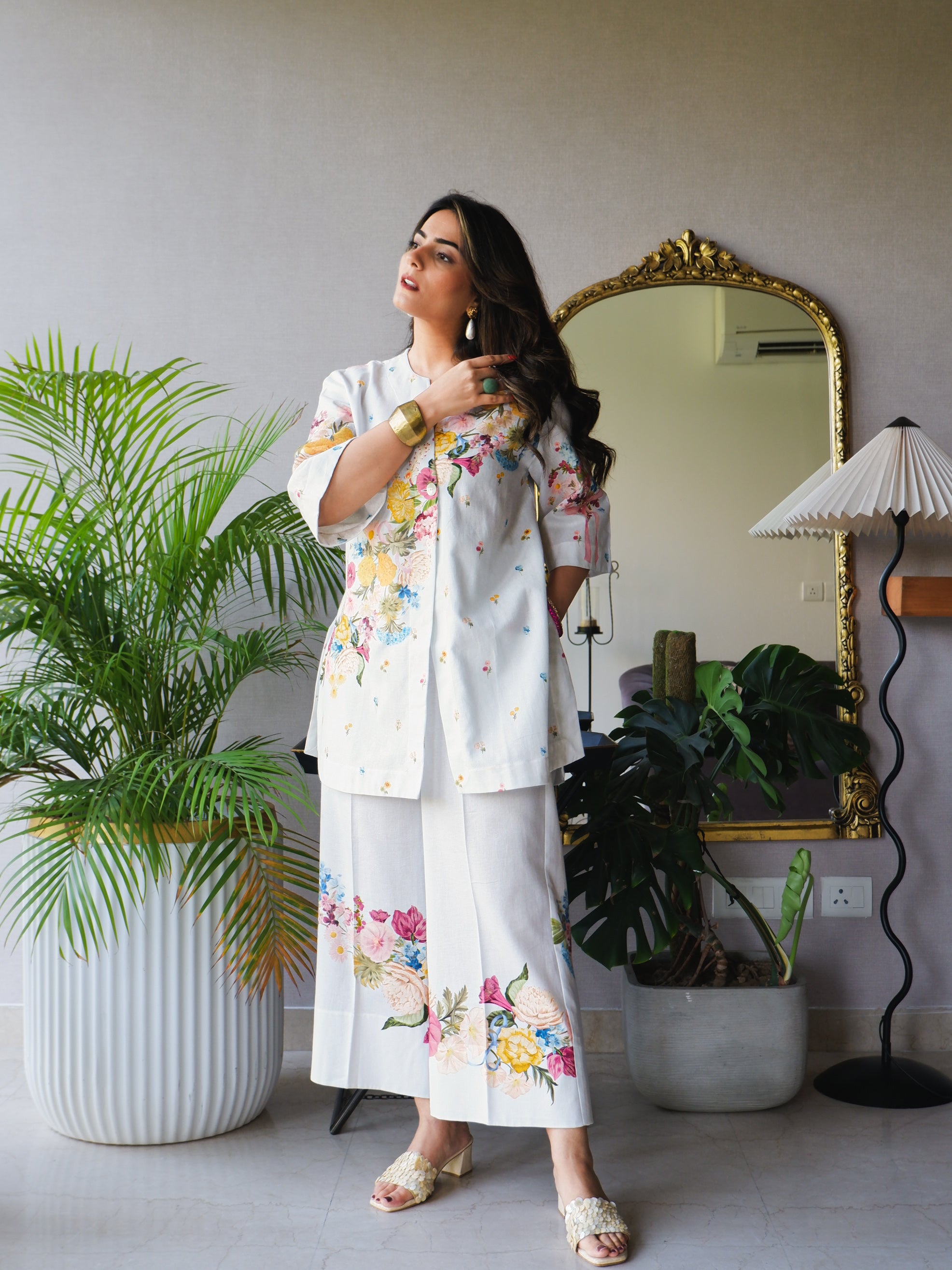 Gardenia Kurta Shirt Set