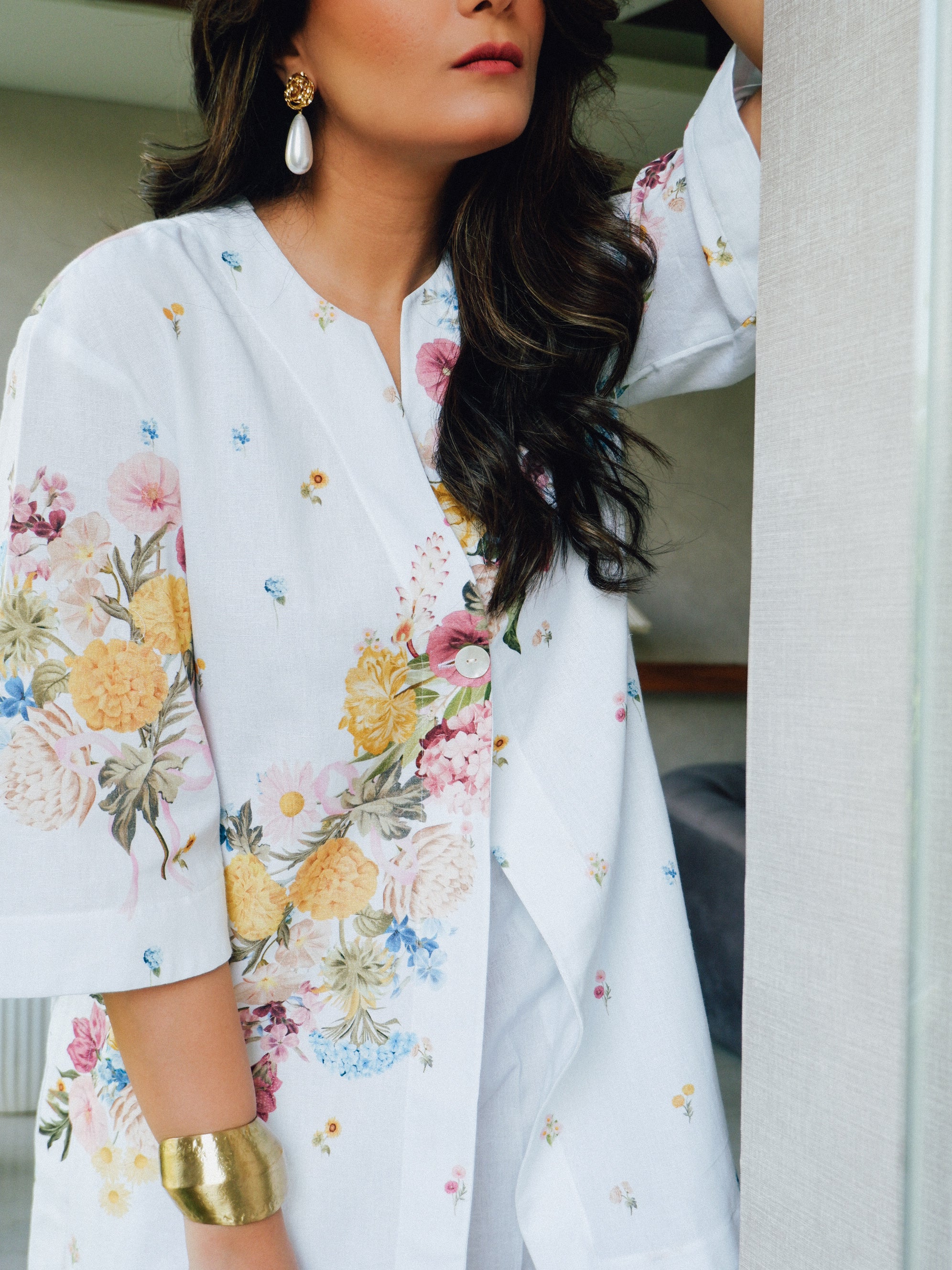 Gardenia Kurta Shirt Set