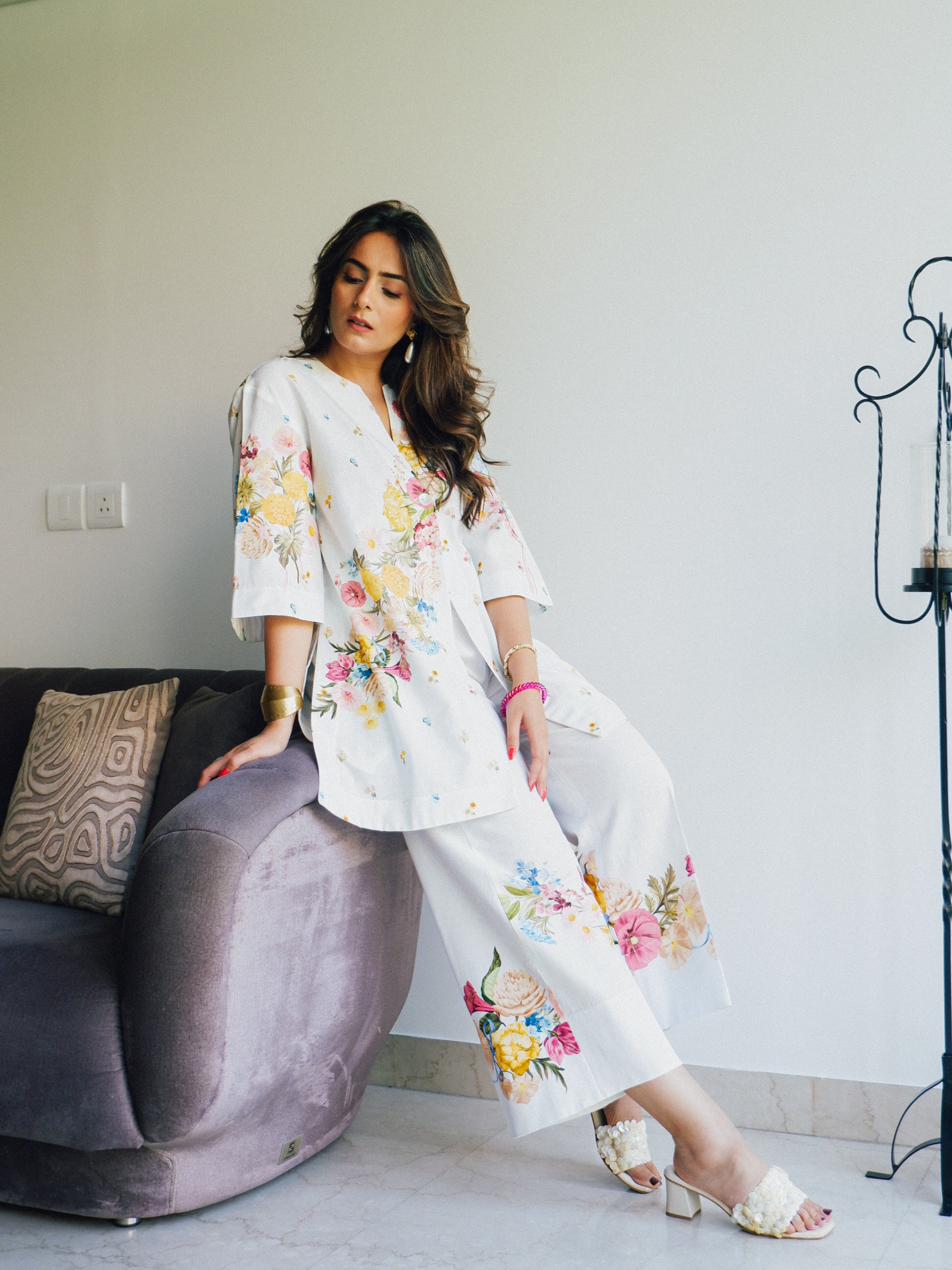 Gardenia Kurta Shirt Set