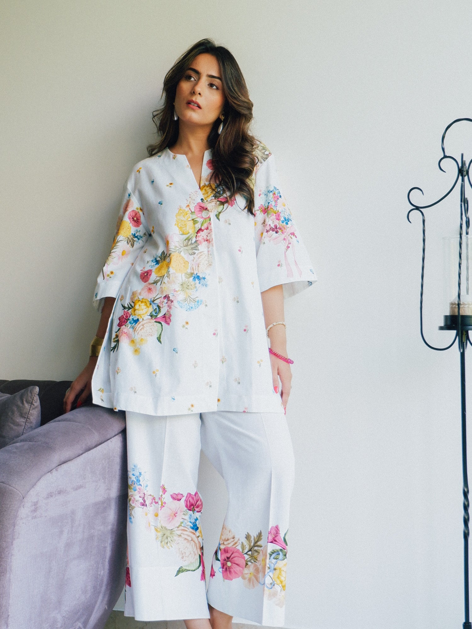 Gardenia Kurta Shirt Set