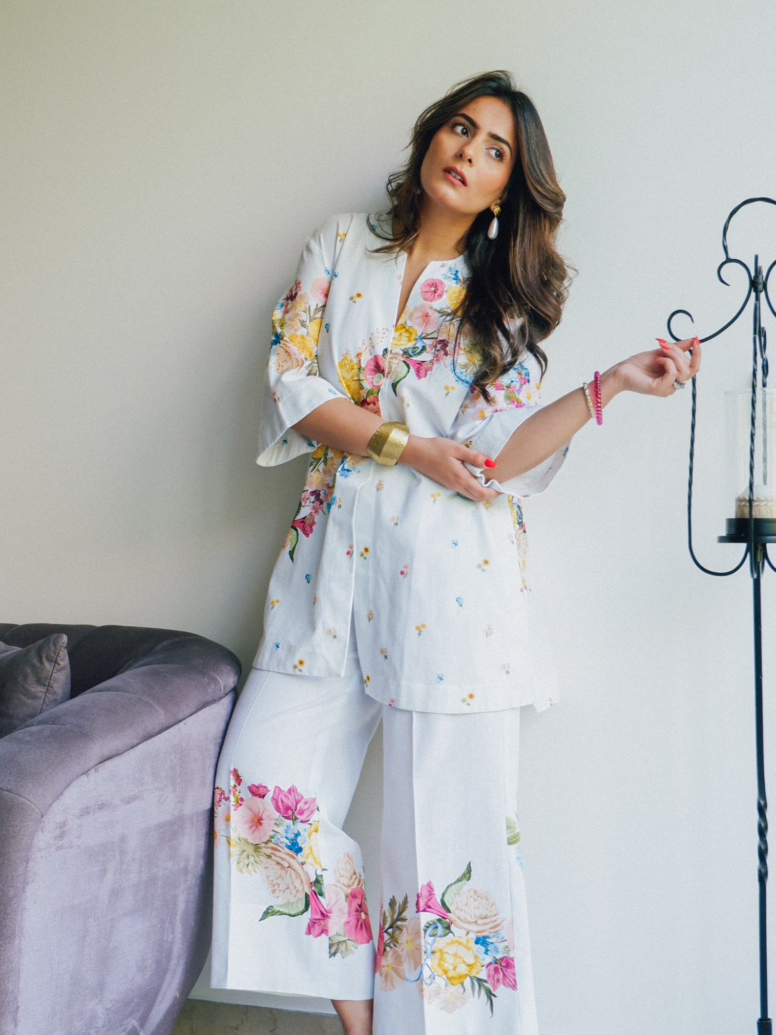 Gardenia Kurta Shirt Set