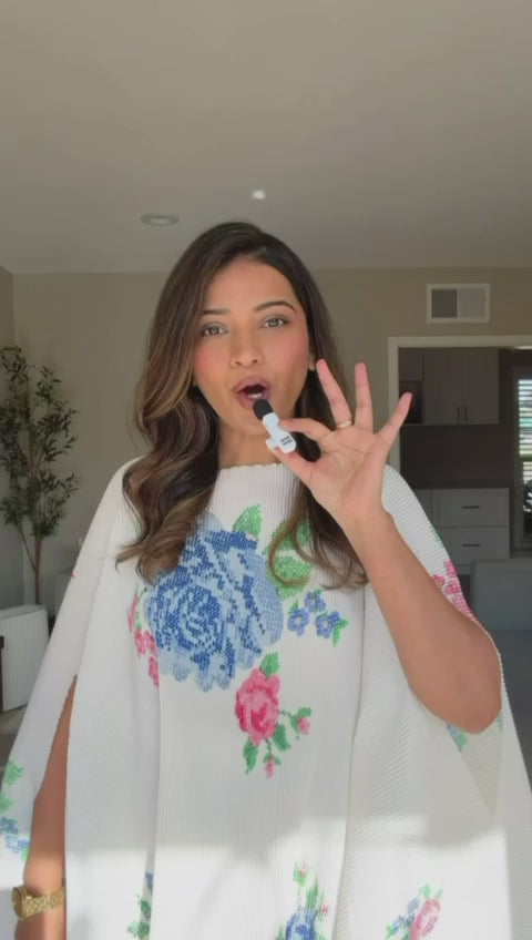 Summmer Rose Cape and Trousers co-ord set