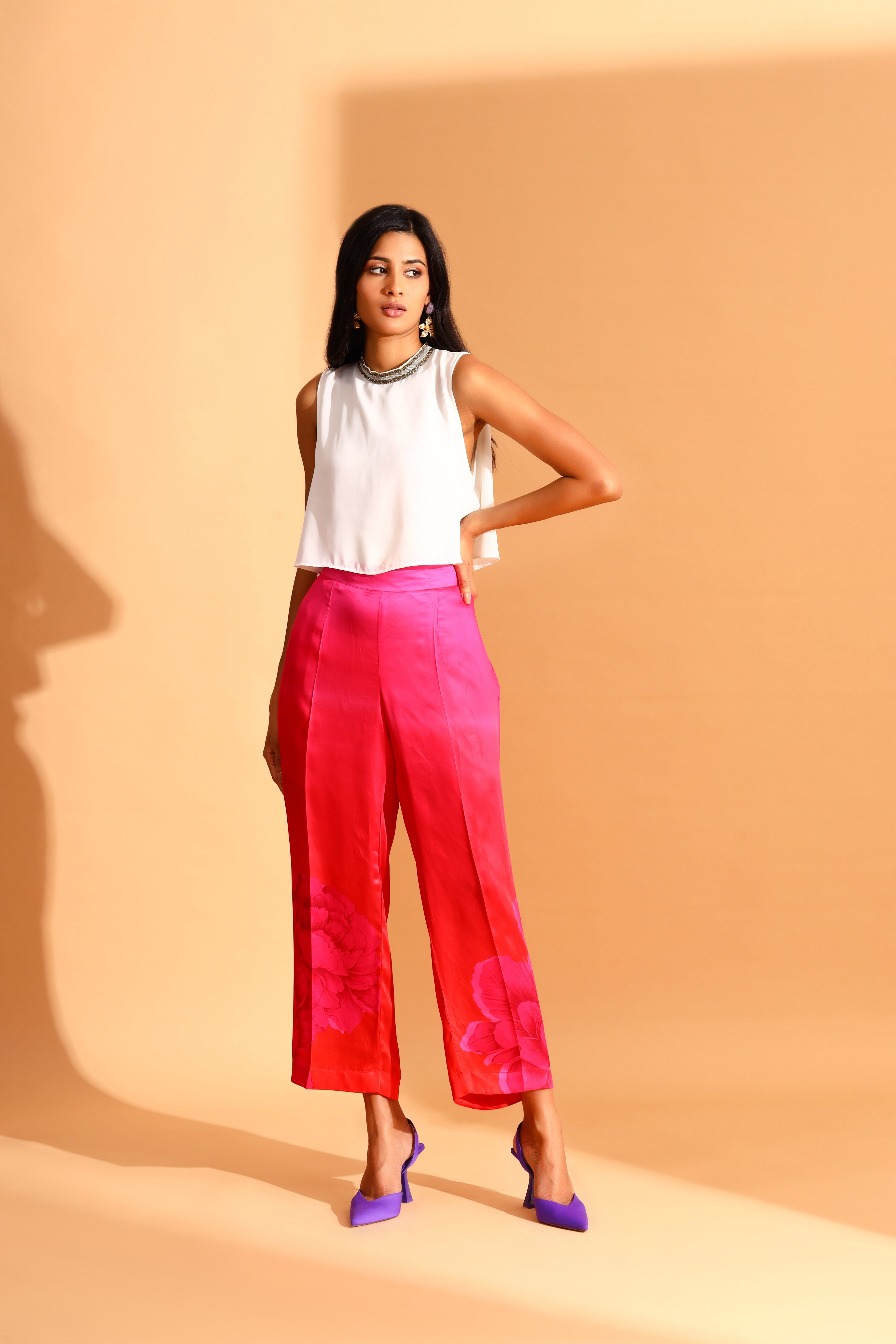 Wide legged trousers, Pull&Bear | Vogue India | Vogue Closet