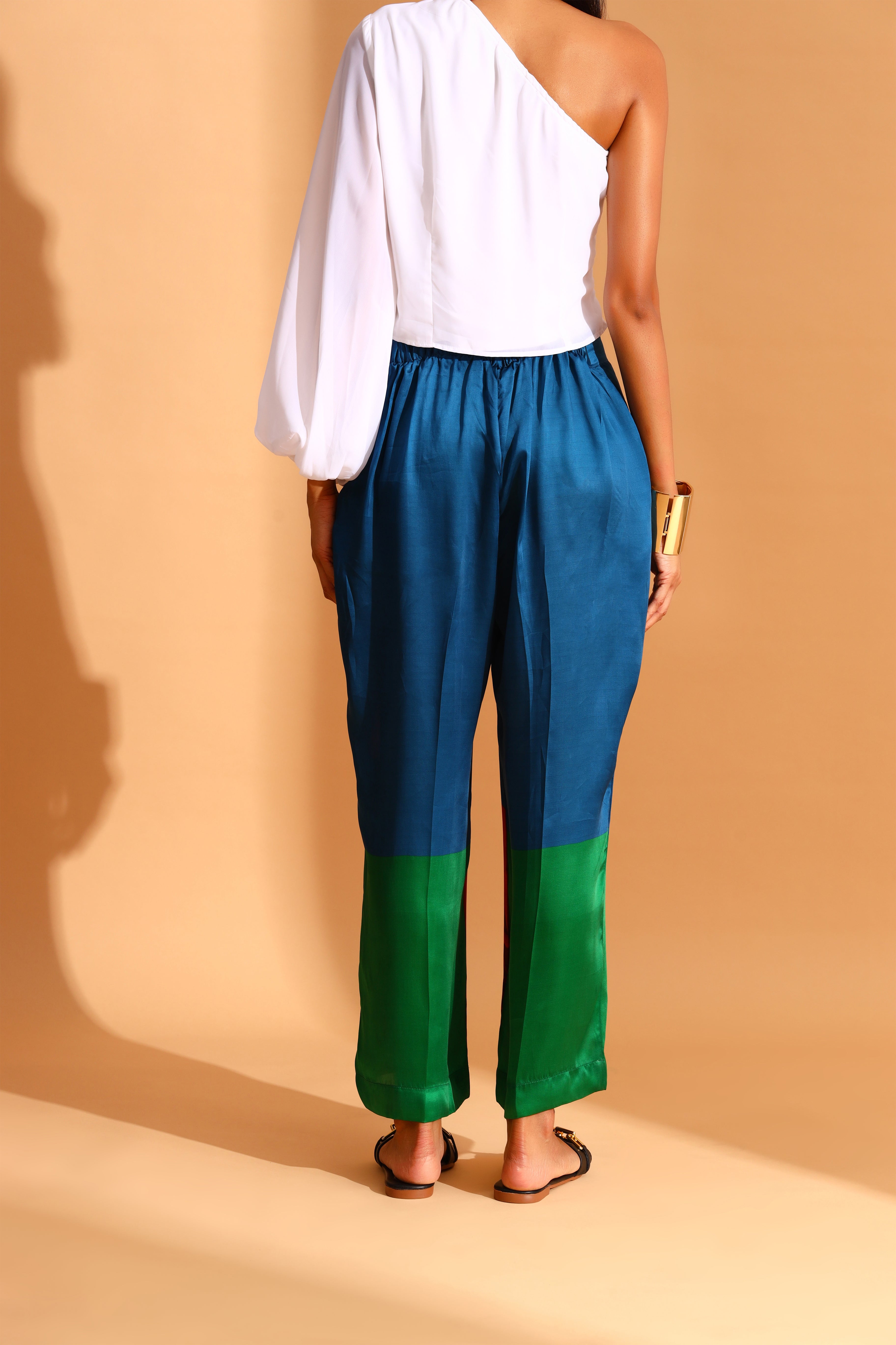 EVERGREEN KURTA & TROUSERS CO-ORDS SET