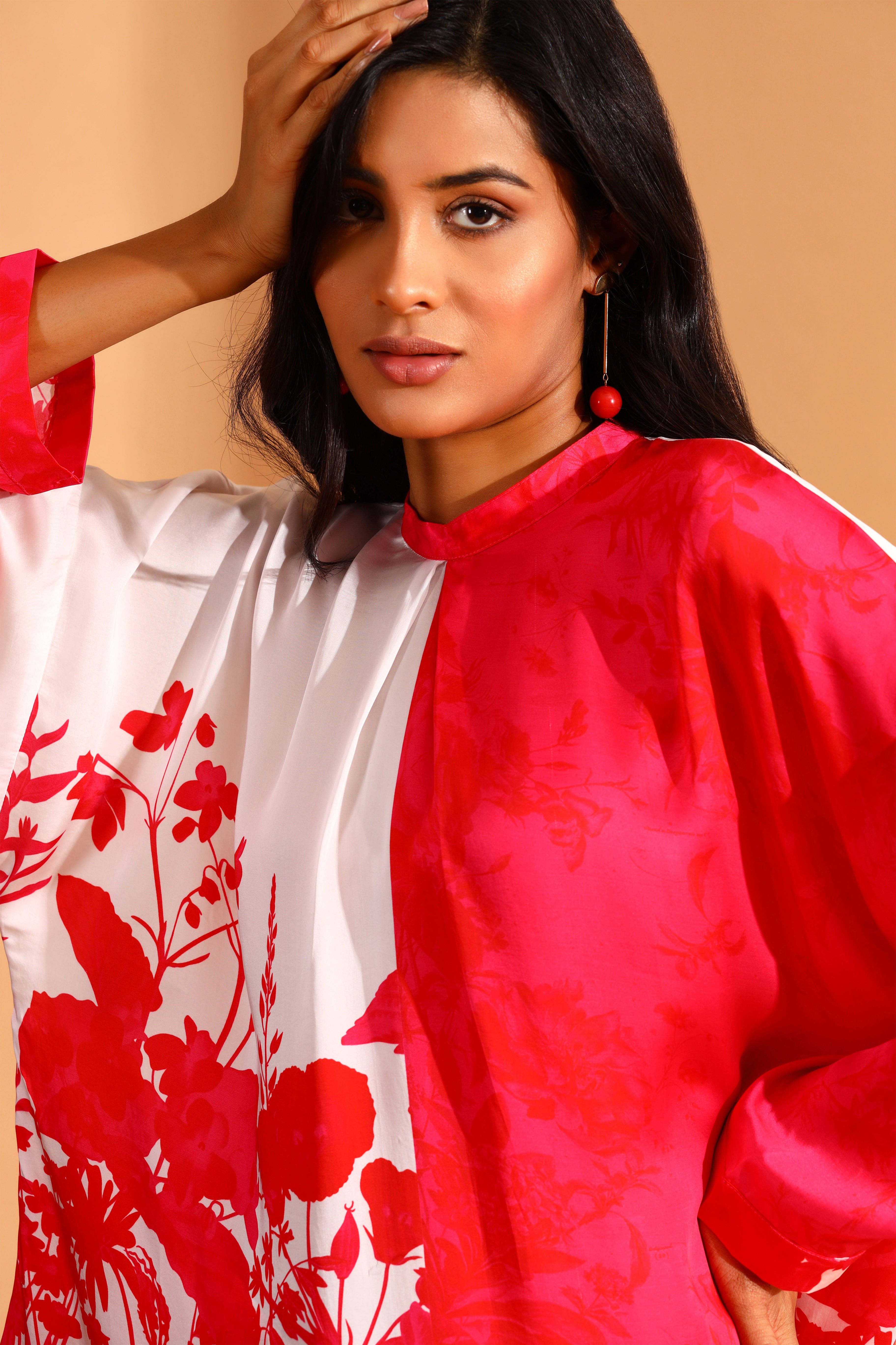 PAPERFLOWER TUNIC & TROUSERS CO-ORDS SET