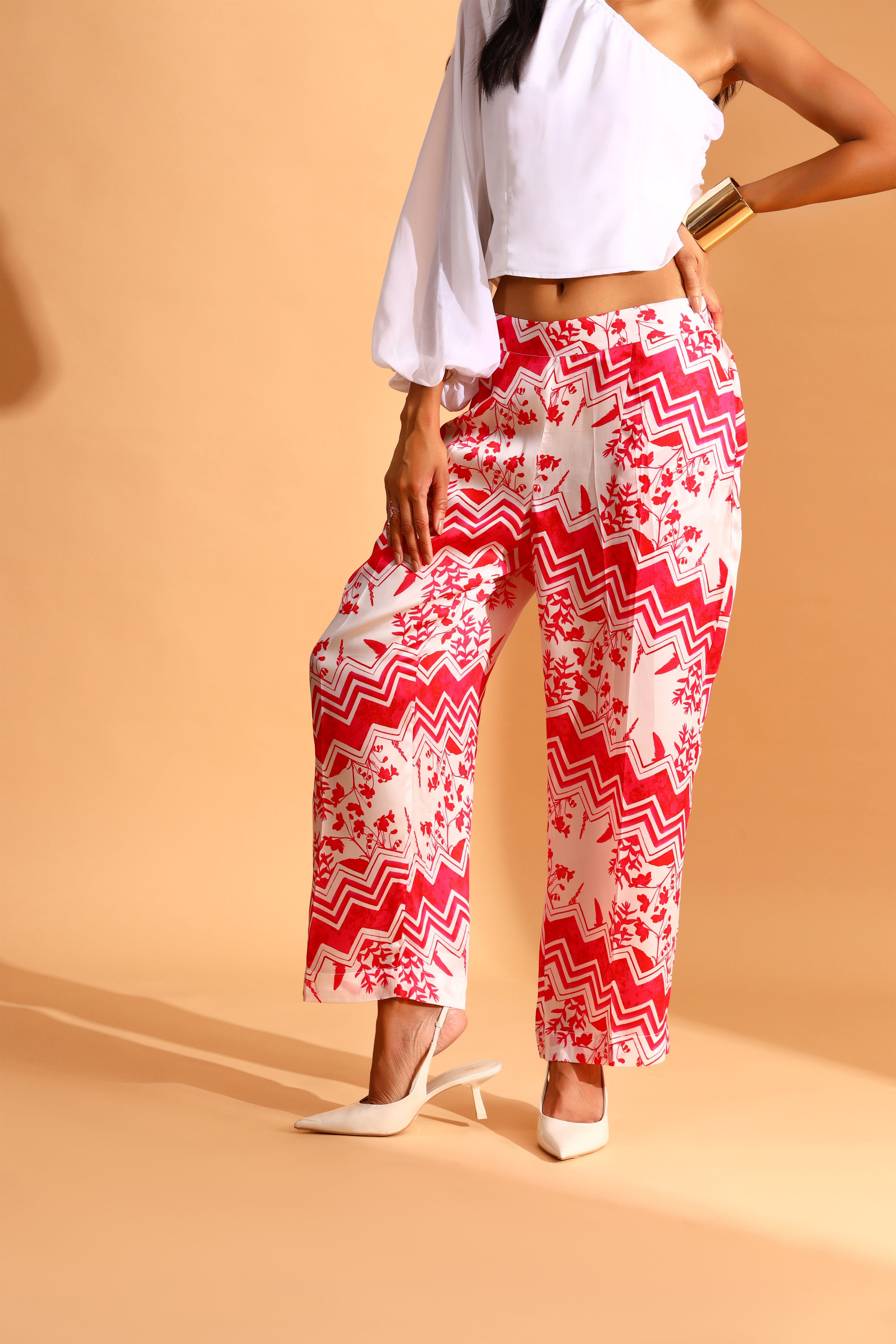 PAPERFLOWER TUNIC & TROUSERS CO-ORDS SET